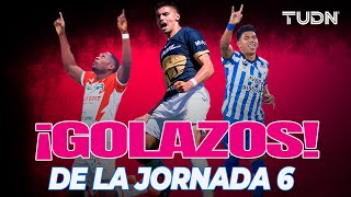 ¿CUÁL FUE EL MEJOR ¡LOS GOLAZOS QUE SE ANOTARON EN LA JORNADA 6 DEL CLAUSURA 2024  TUDN [upl. by Notnroht]