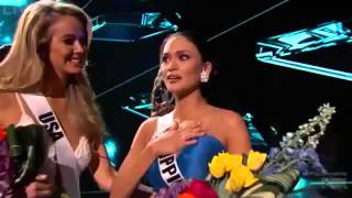 Miss Universe 2015  Announcing Wrong  Pia Wurtbach was crowned [upl. by Meredith]