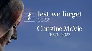 LWF2022  Christine McVie  quotOver My Headquot [upl. by Ijok]