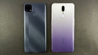 Realme C25s Vs Oppo F11  SPEED TEST  Helio G85 Vs Helio P70 [upl. by Alfie]