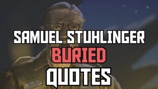 Samuel Stuhlinger Audio Quotes in BURIED  Black Ops 2 ZOMBIE AUDIO FILES [upl. by Willie]