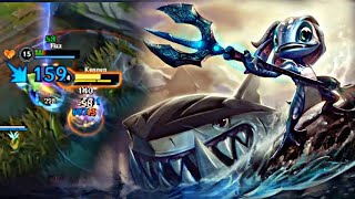 HOW TO PLAY FIZZ JUNGLE amp CARRY  ONE SHOT COMBO DELETE AND ITS ACTUALLY OP WIN EVERY TRADE [upl. by Edrea]