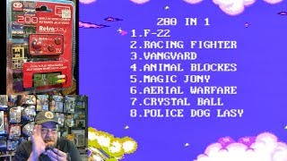 DreamGEAR RetroPlay 200 in 1 Game System part 1 Games 150 brief game play [upl. by Yeltnarb159]