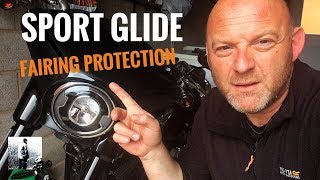 How To Protect HD Sport Glide Fairing  Sport Glide Winter Protection Template For Fairing [upl. by Ellinehc499]