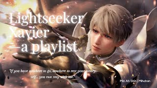 Lightseeker Xavier —a playlist  Love and Deepspace 𖤐⭒๋࣭⭑ [upl. by Aivil]