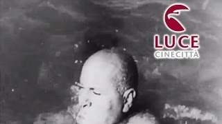 Mussolini e gli sport lequitazione la scherma il nuoto [upl. by Anirac531]