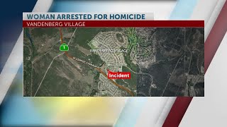 Lompoc woman arrested in connection to Vandenberg Village homicide [upl. by Tima]