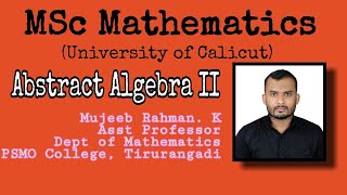 69 Galois theory Main theorem  Abstract Algebra  MSc Maths  Second Sem  Calicut  PSMO College [upl. by Cathi]