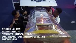 cargojenazahsurabaya Ke Pekanbaru Riau Tgl 01 Nov 2024 [upl. by Parrisch]