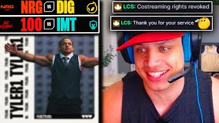 TYLER1 OFFICIAL LCS COSTREAMER [upl. by Amles]