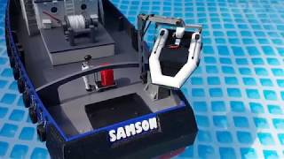 Samson RC boat zodiac  dinghy  annexe  Part 3 [upl. by Libenson]