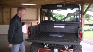 2010 Polaris Ranger 800 XP Test Ride [upl. by Lhary]