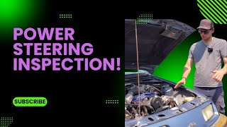 Power Steering System inspection 1985 Merkur XR4Ti [upl. by Jerald]