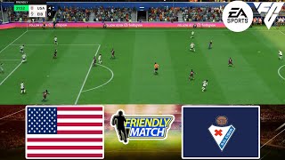 FC 24  USA W vs Eibar W 27112024  Friendly Match  Gameplay PS  Full Match [upl. by Della]