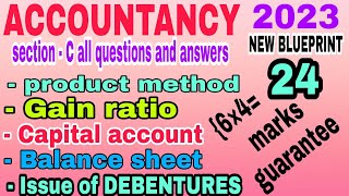 2nd PUCACCOUNTANCY2023MODEL QUESTION PAPER WITH ANSWER6 MARKS SOLVED PROBLEMS ACCOUNTS 2023 [upl. by Ttereve]