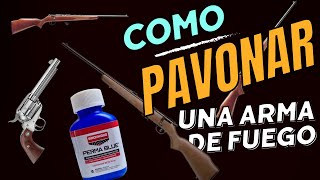 Cómo utilizar el kit de PAVONADO EN FRÍO Para Armas de fuego BIRCHWOOD CASEY [upl. by Ttoille]