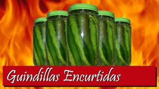 Guindillas Encurtidas Las Recetas del Hortelano [upl. by Sinylg]