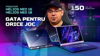 Laptopuri de gaming performante gata pentru orice joc Predator Helios Neo 18 și Helios Neo 16 [upl. by Beedon]