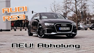 AUDI RS3 Neuwagen Abholung in Ingolstadt [upl. by Behn742]