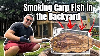 How To Smoke Carp Fish in the Backyard without Smoker  Part 3 [upl. by Ohaus901]