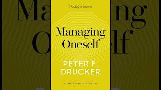 Peter F Drucker – Managing Oneself Audio book [upl. by Kilgore87]