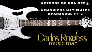 🎸Aprende los Armonicos en la Guitarra Eléctrica Pt 2💫 [upl. by Dohsar496]