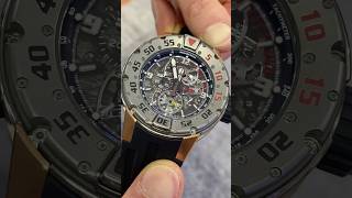 SYLVESTER STALLONE WATCH 75000000 Richard Mille RM25 Tourbillon Chronograph [upl. by Revilo]