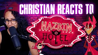 Christian reacts to HAZBIN HOTEL [upl. by Given703]