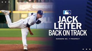 Jack Leiter Ks eight  MiLB Highlights [upl. by Anitsrik]