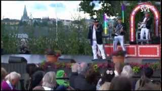 Lasse stefanz Medley Allsång På Skansen 2012 [upl. by Maryl880]