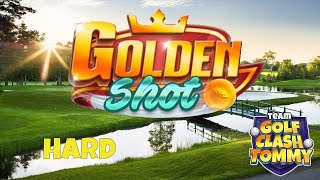 Golf Clash tips Golden SHOT  Drumore Links Edition HARD  10 3HIO Shots GUIDE amp TUTORIAL [upl. by Slorac15]