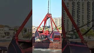 Have you ever seen an excavator dredging a river channel [upl. by Erdnaid671]