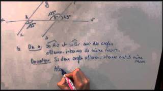 Angles supplémentaires et adjacents Question 2 exo [upl. by Lema]