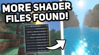 SHADER REFLECTION FILES ADDED Minecraft Bedrock Preview 1206024 Update [upl. by Dnalyram]