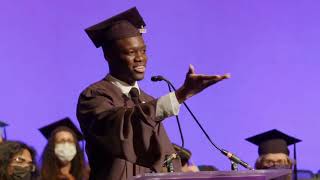 Valedictory Speech 2022  Lemar Archer  Emerson College  School of the Arts [upl. by Bonnie]