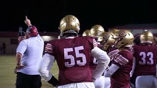 Harnett Central Football Highlights vs Overhills [upl. by Ramad]