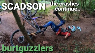 SCADSON FREE RIDE PARK the crashes continue [upl. by Otrebile]