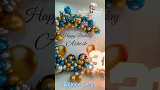 Elegant Balloon Decoration Ideas for Every Occasion  Manzil Event shorts viral manzilevent [upl. by Jain205]