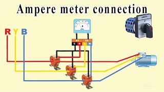 Ampere meter connection [upl. by Takeshi202]