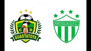 Guastatoya VS Antigua en vivo jornada 13 APERTURA RESUMEN [upl. by Vyner]