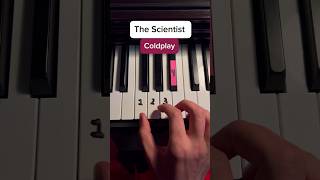 Repetitive and easy piano tutorial coldplay tips pianolessons pianolesson pianotutorial [upl. by Xet]