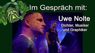 Im Gespräch mit Uwe Nolte  Dichter Musiker und Graphiker [upl. by Corny]