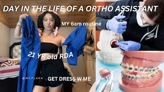 DAY IN THE LIFE OF AN ORTHO ASSISTANT vlog [upl. by Annayak180]