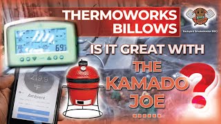 Thermoworks Billows  Is It Great With The Kamado Joe [upl. by Htnamas]