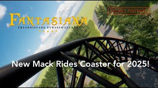 New Mack Rides coaster 🎢 for Fantasiana amusement park in Austria for 2025 [upl. by Anileme163]