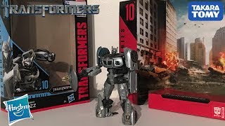 TRANSFORMERS STUDIO SERIES 10 AUTOBOT JAZZ REVIEW [upl. by Nylear]