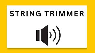 String Trimmer  Free To Use Sound Effects [upl. by Pepito940]