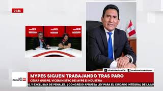 Entrevista a Viceministro César Quispe en Radio Nacional [upl. by Esli]