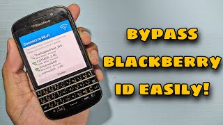 Bypass BlackBerry ID from BlackBerry OS 10 Device  BlackBerry Q10 [upl. by Freemon53]