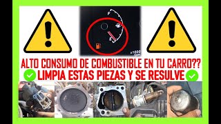 ⚠️TU CARRO GASTA Mucha Gasolina  👉Haz Estos 5 Mantenimientos y Se SOLUCIONA✅️ [upl. by Emarie]